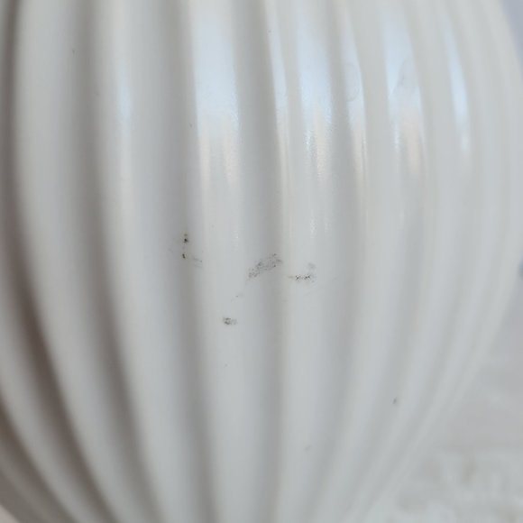 Large White Ceramic Vase - Picture 6 of 14